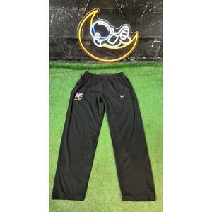 Vintage Nike Y2K Black Sweatpants Track Joggers Mens Size LG Swimming‎